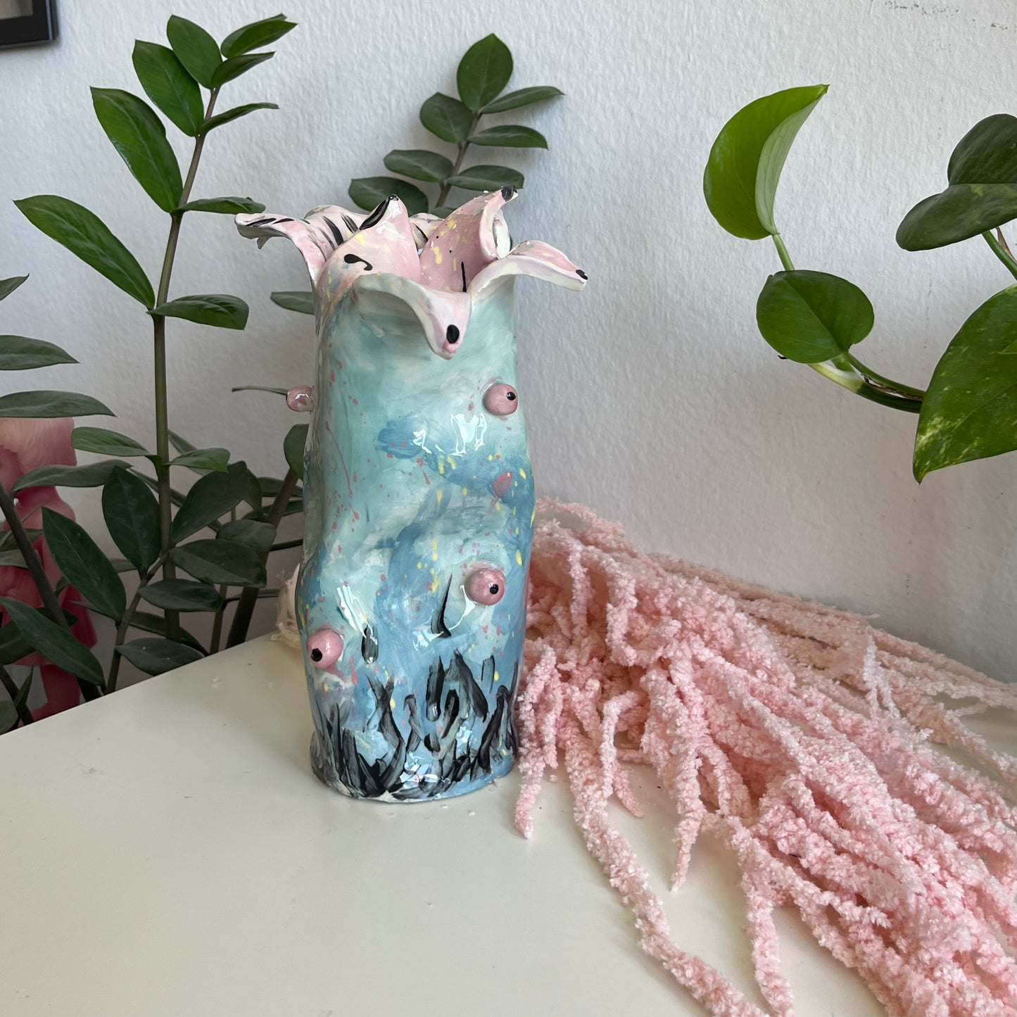 Ton & Wein: Vase | Werkstatt