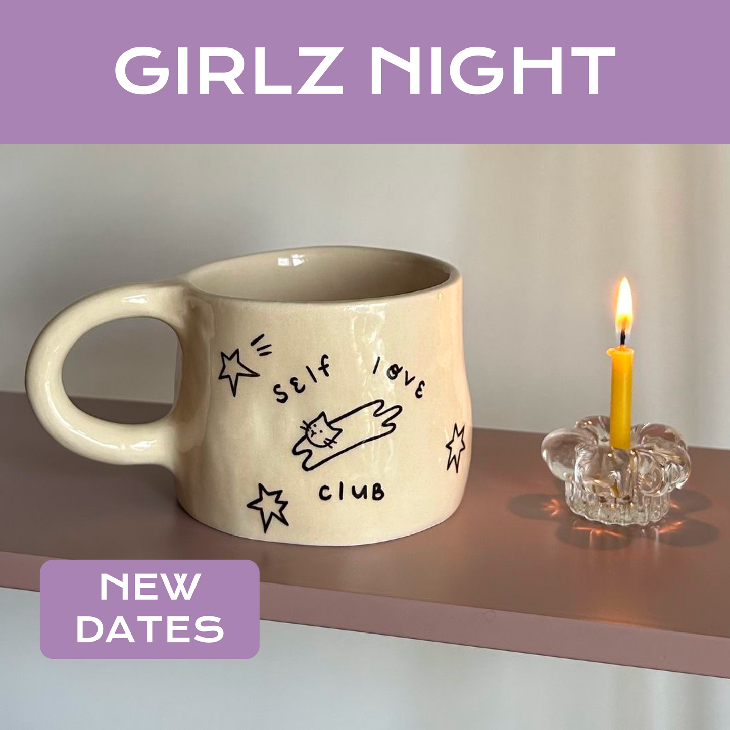 Girlz Night 🍷– Make cups & plates – 12.04 | 17.04 | 24.04