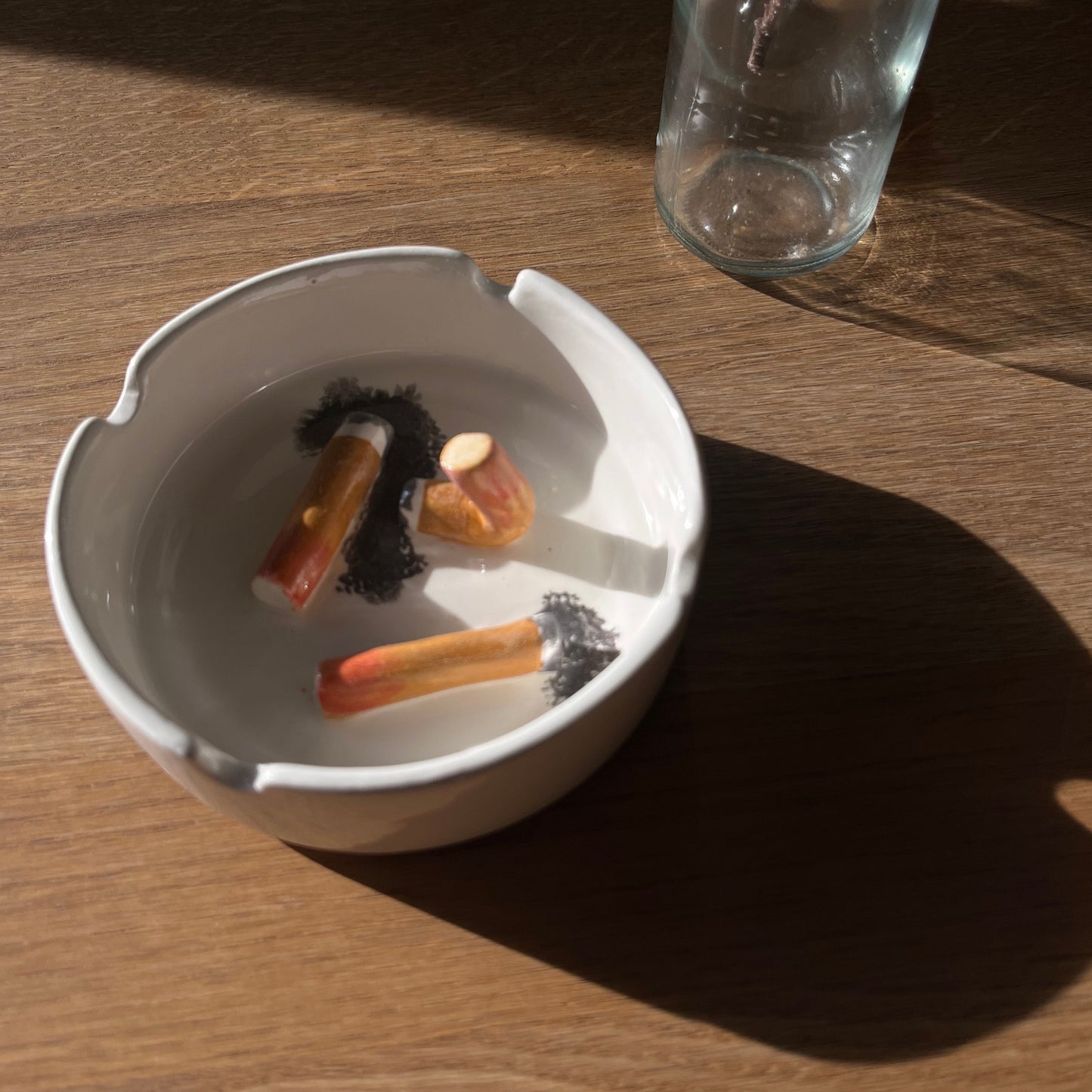 Ashtray/accessory holder full of cigarettes #5