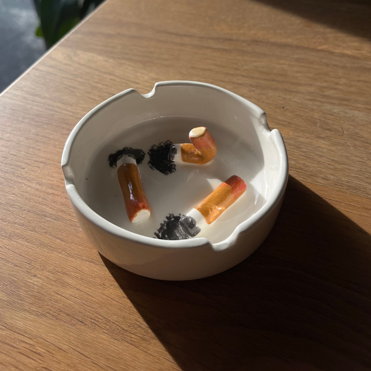 Ashtray/accessory holder full of cigarettes #5