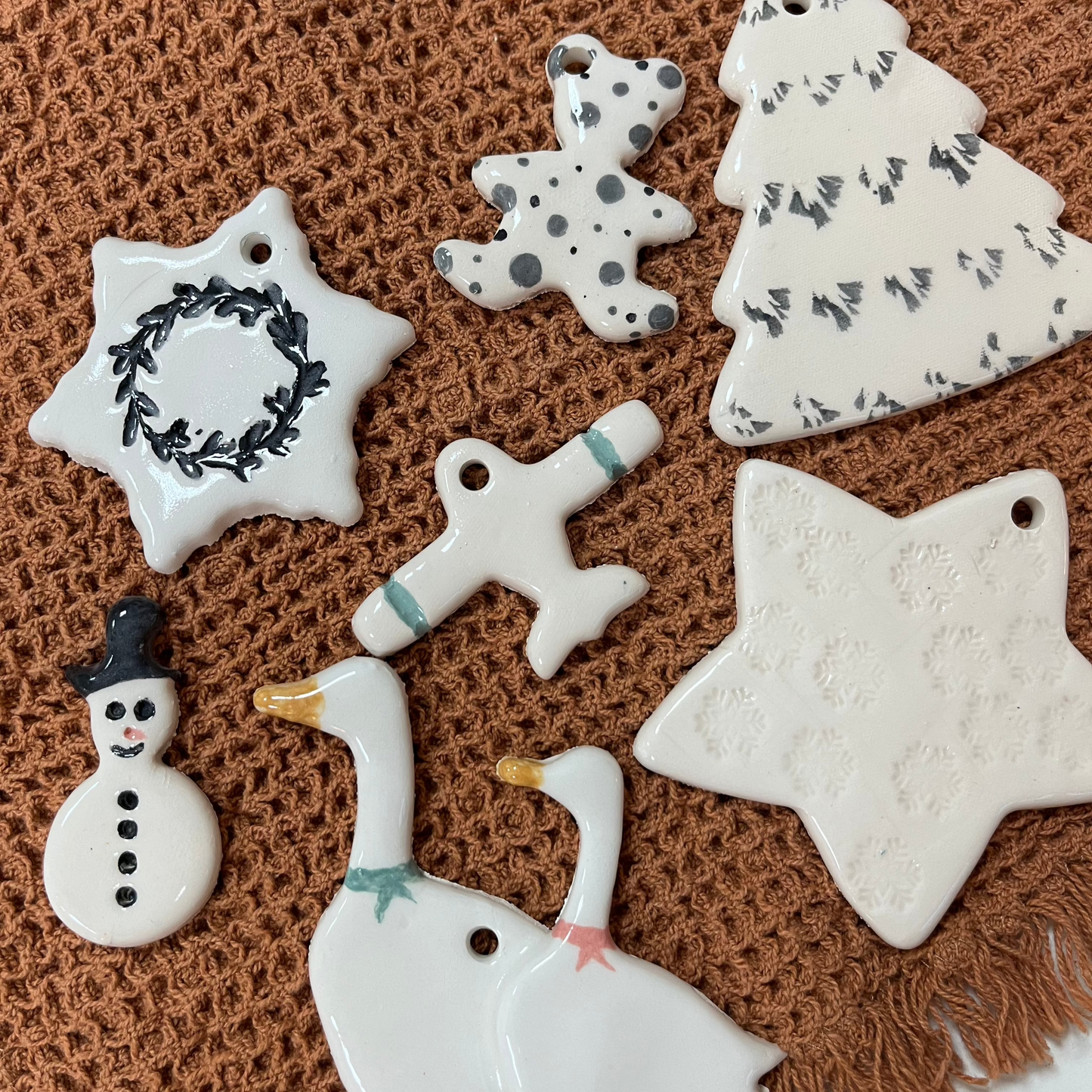 Xmas ornaments | Christmas workshop (10 pieces)