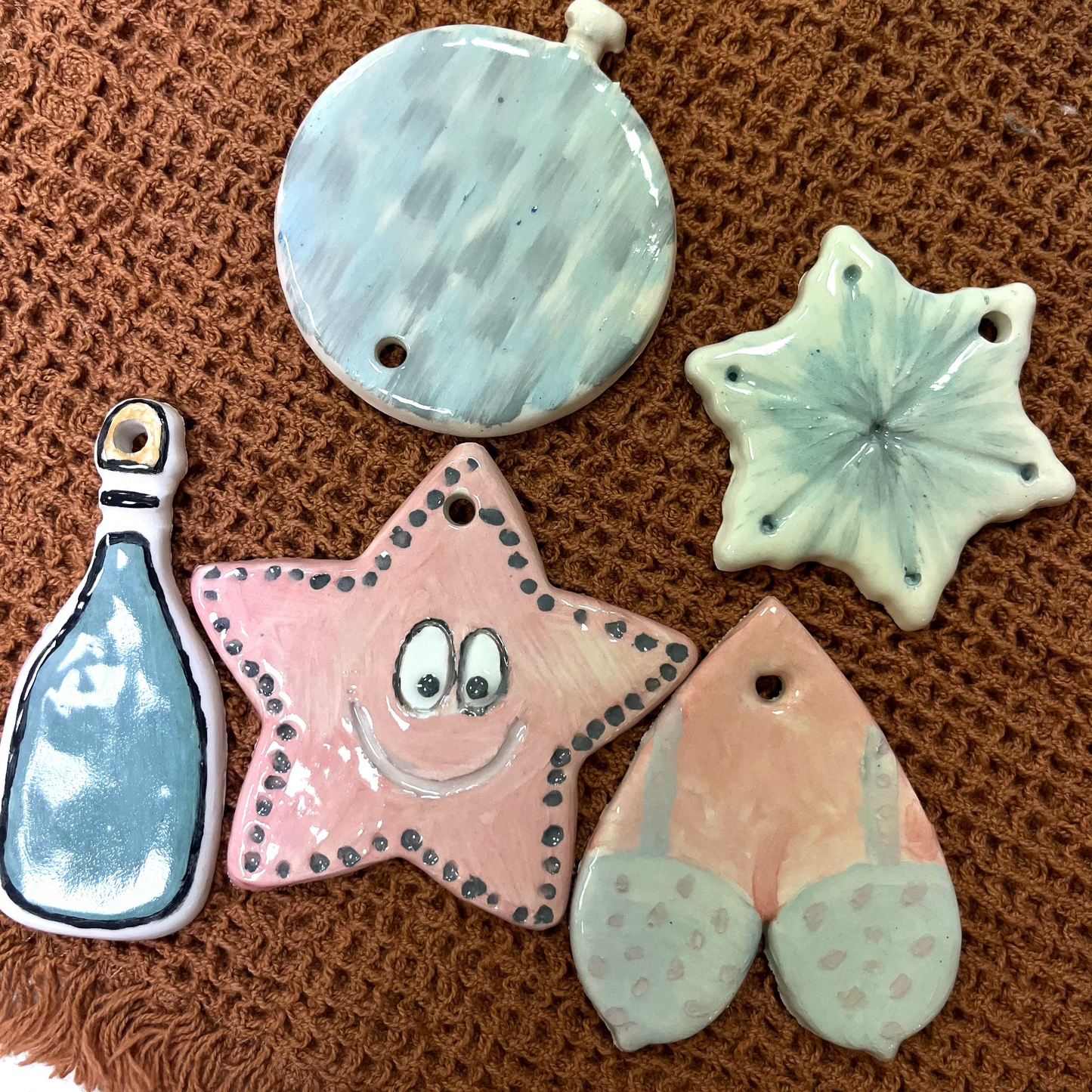 Xmas ornaments | Christmas workshop (10 pieces)