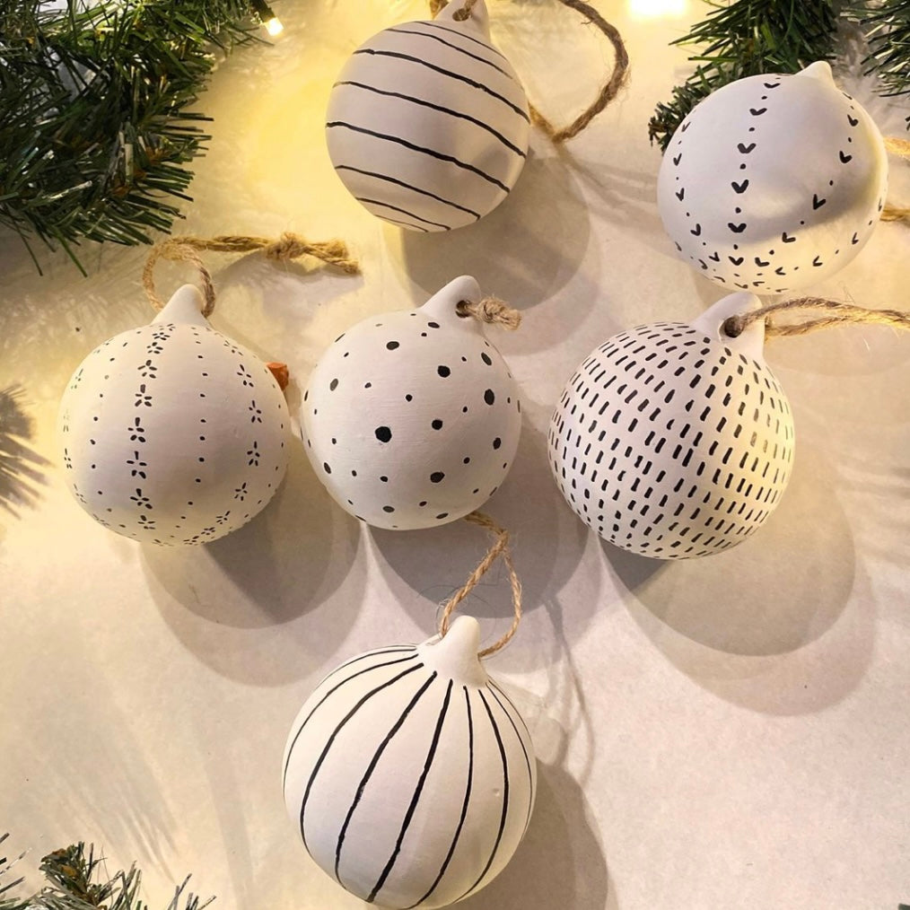 Christmas Baubles Workshop – Make 3 Ornaments