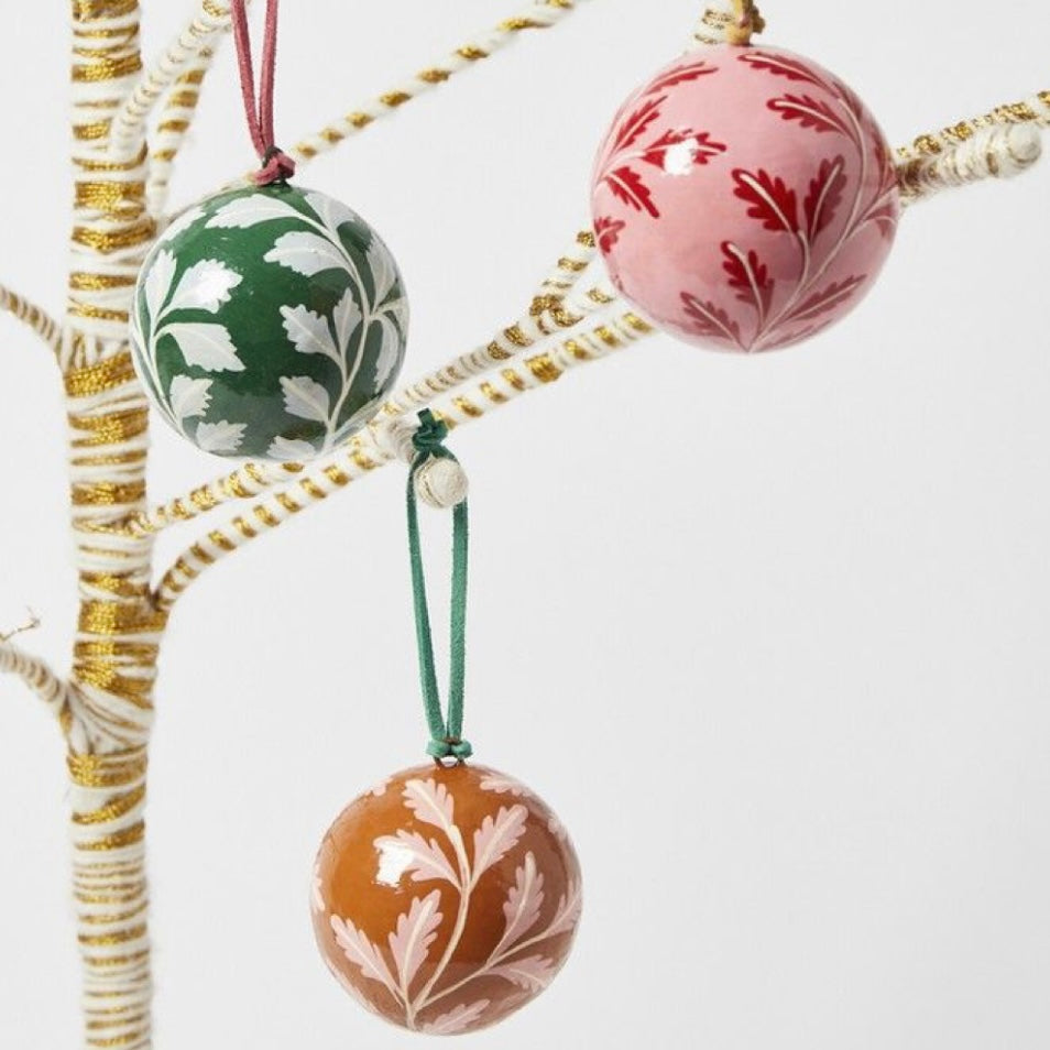 Christmas Baubles Workshop – Make 3 Ornaments
