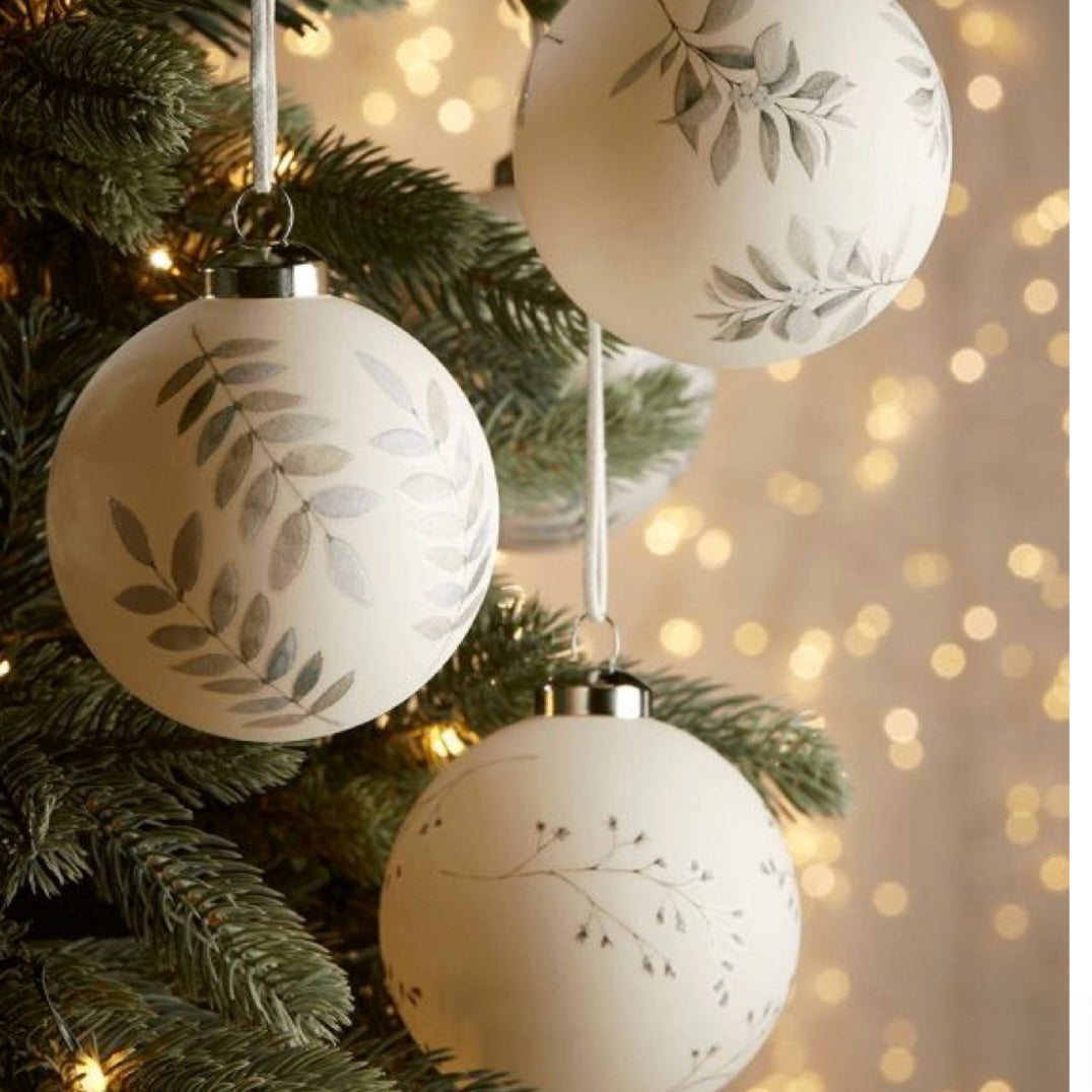 Christmas Baubles Workshop – Make 3 Ornaments