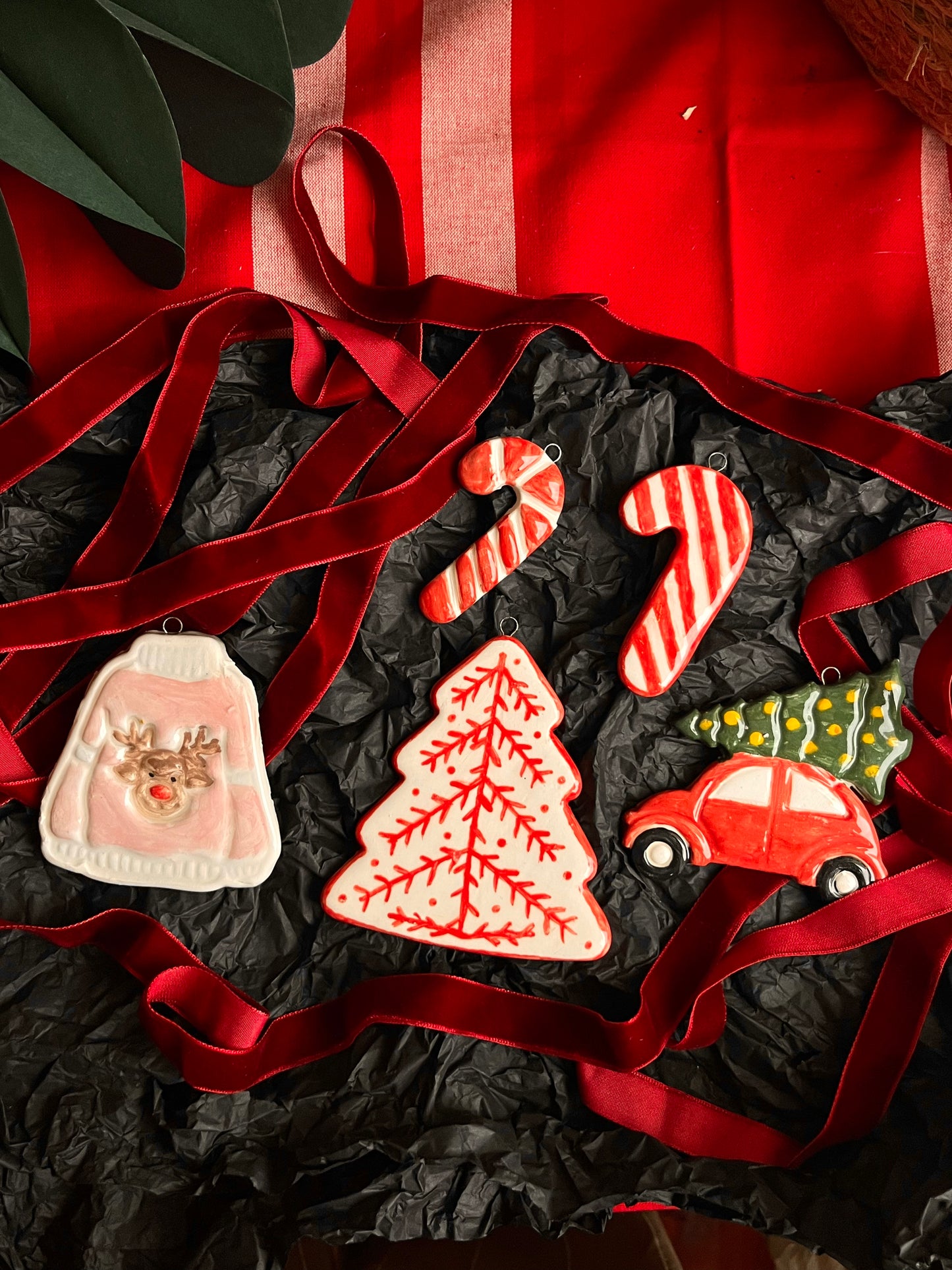 Xmas ornaments | Christmas workshop (10 pieces)