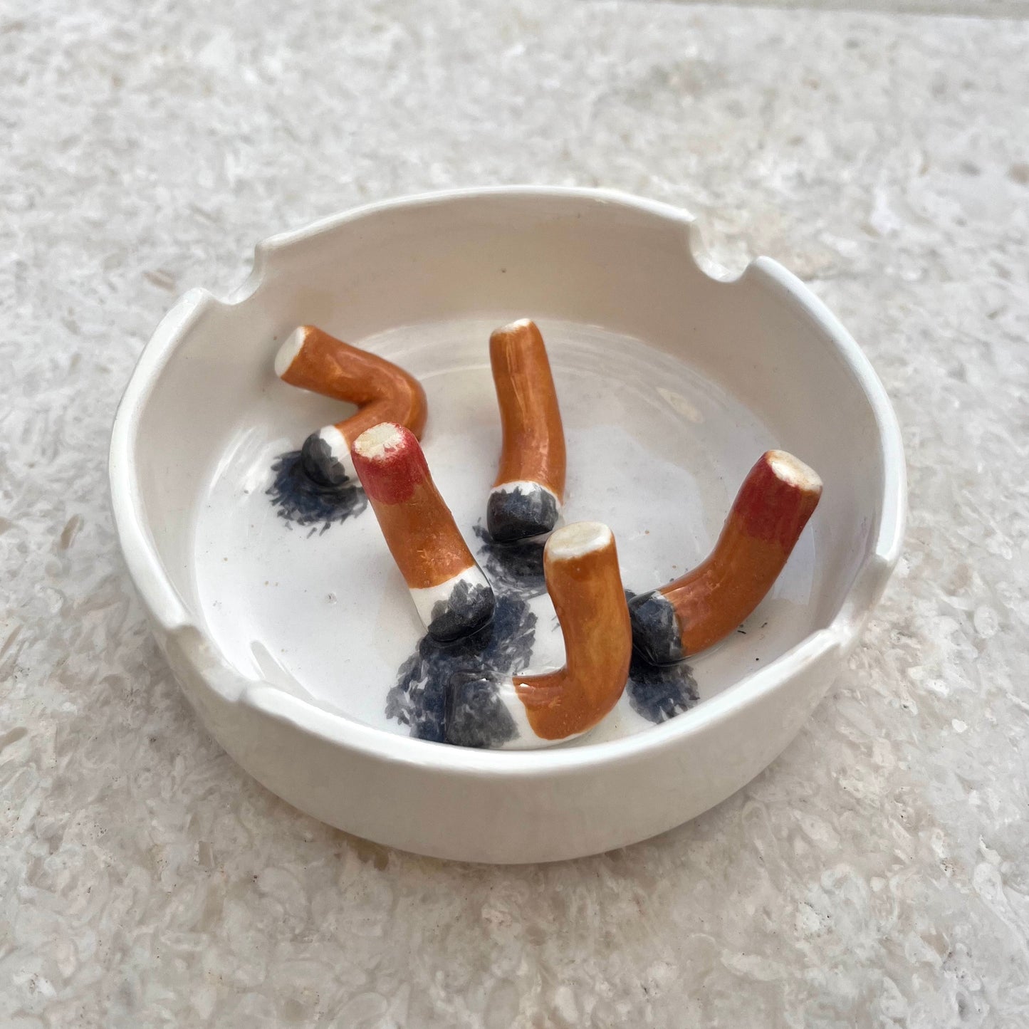 Ashtray/accessory holder full of cigarettes #3