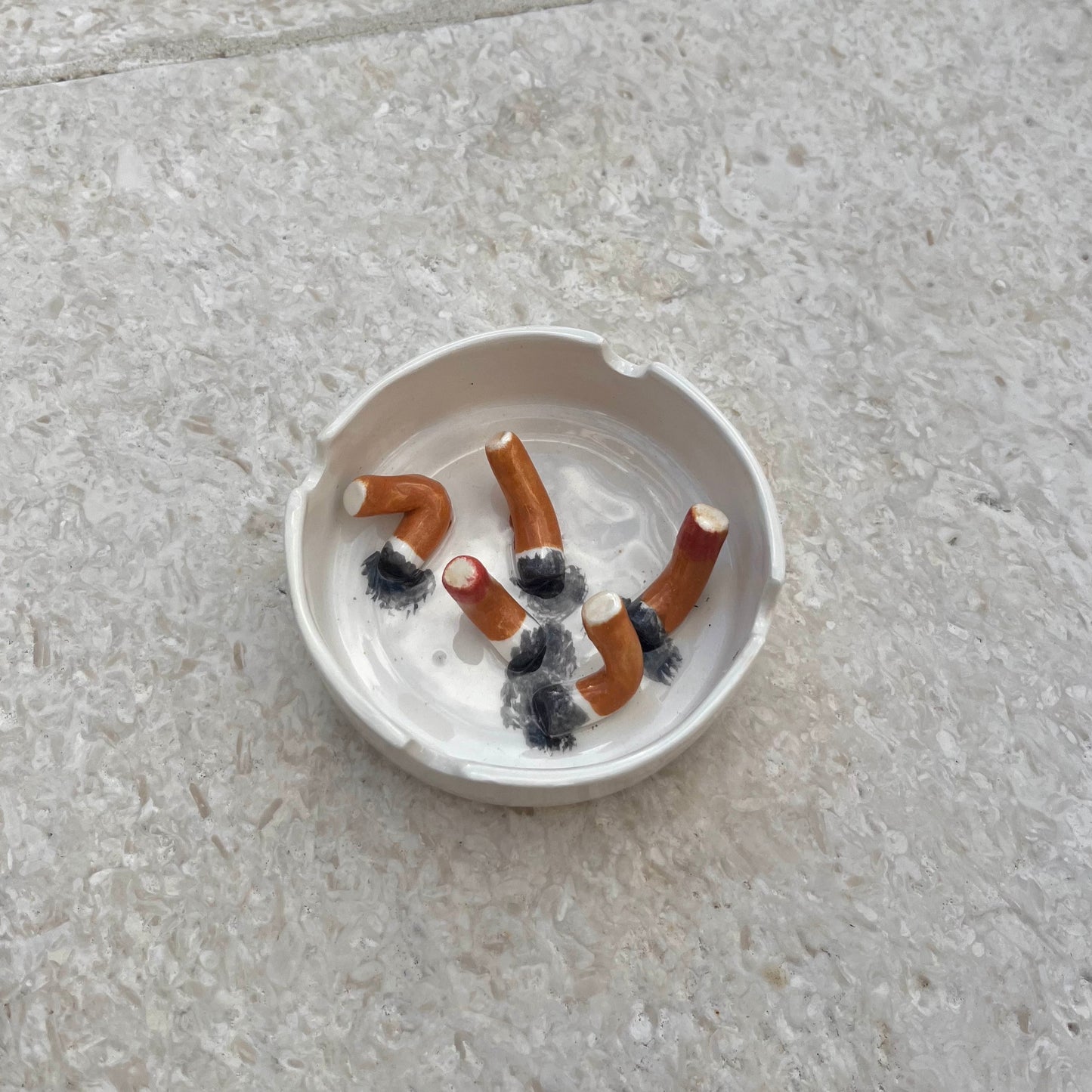 Ashtray/accessory holder full of cigarettes #3