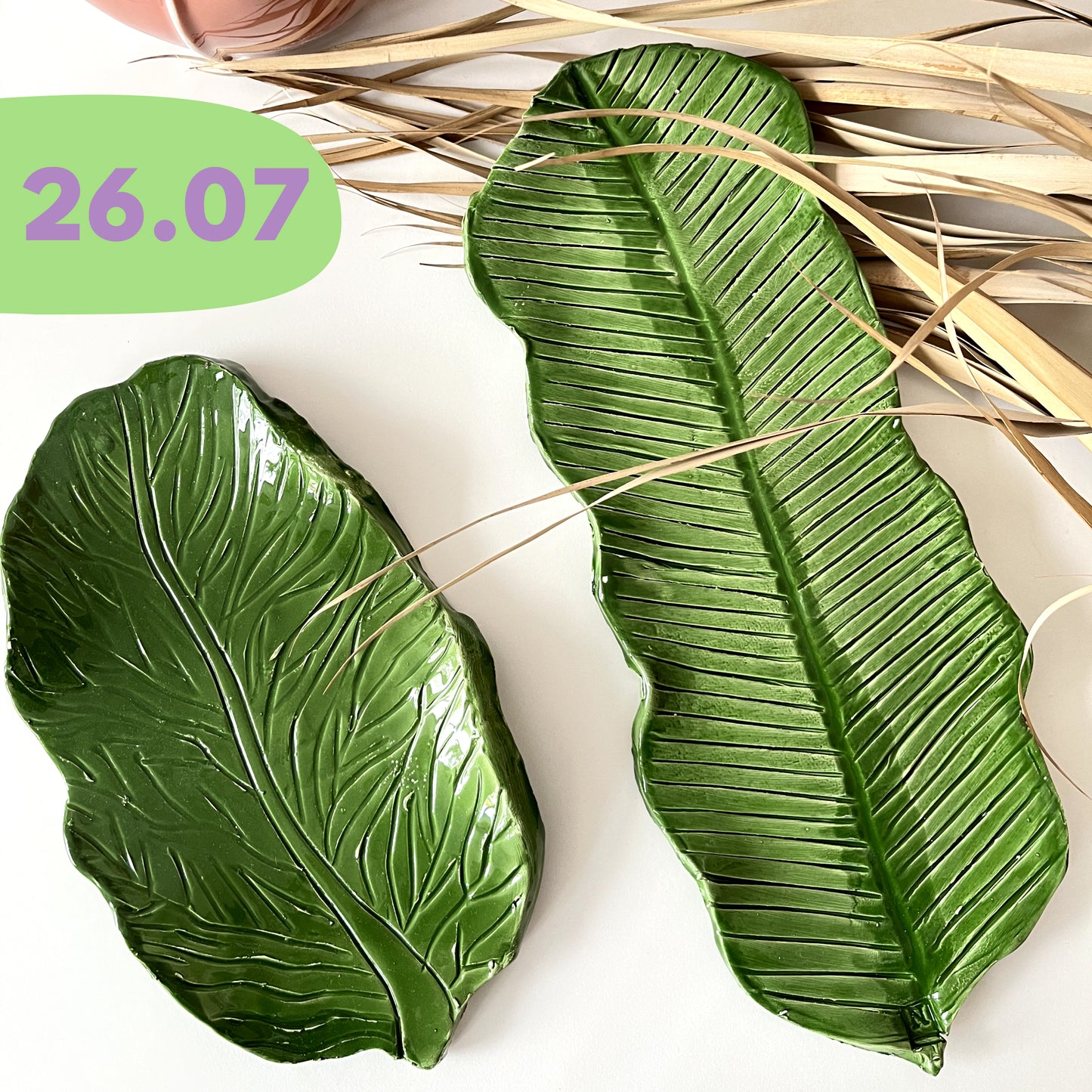 Clay & Wine: Leaf plates | workshop
