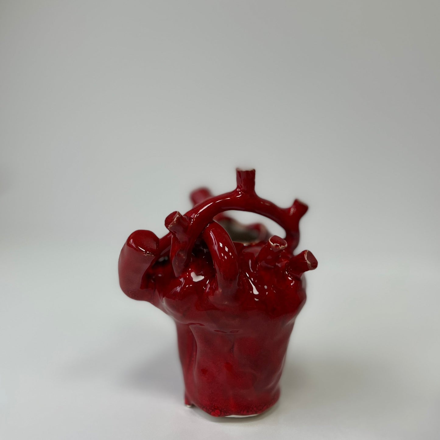Designer Anatomisches Herz aus Keramik