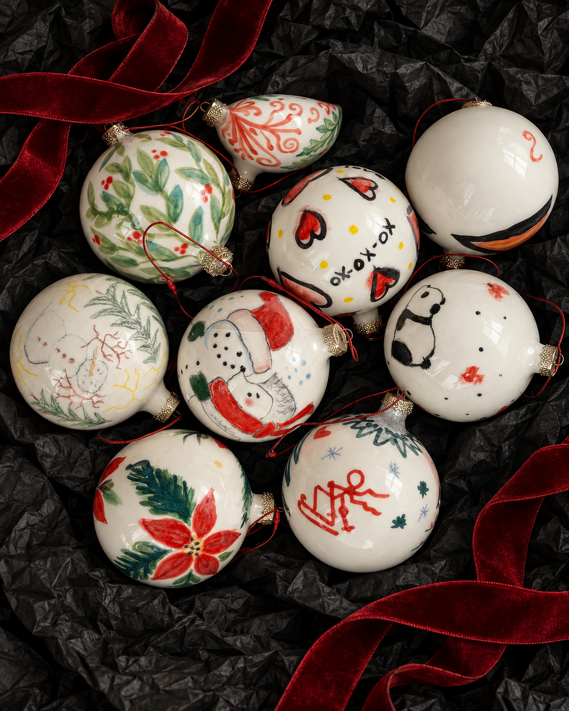 Christmas Baubles Workshop – Make 3 Ornaments