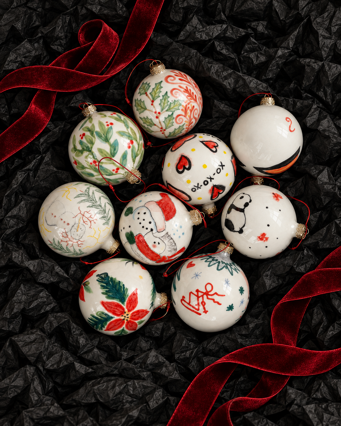 Christmas Baubles Workshop – Make 3 Ornaments
