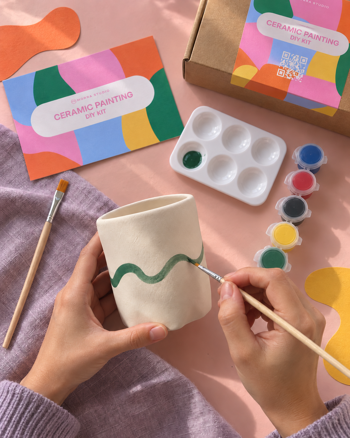 CERAMIC PAINTING DIY KIT