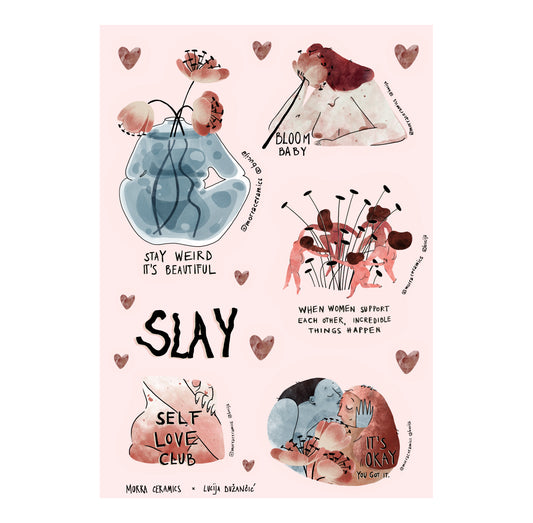 Sticker pack "Self-love"