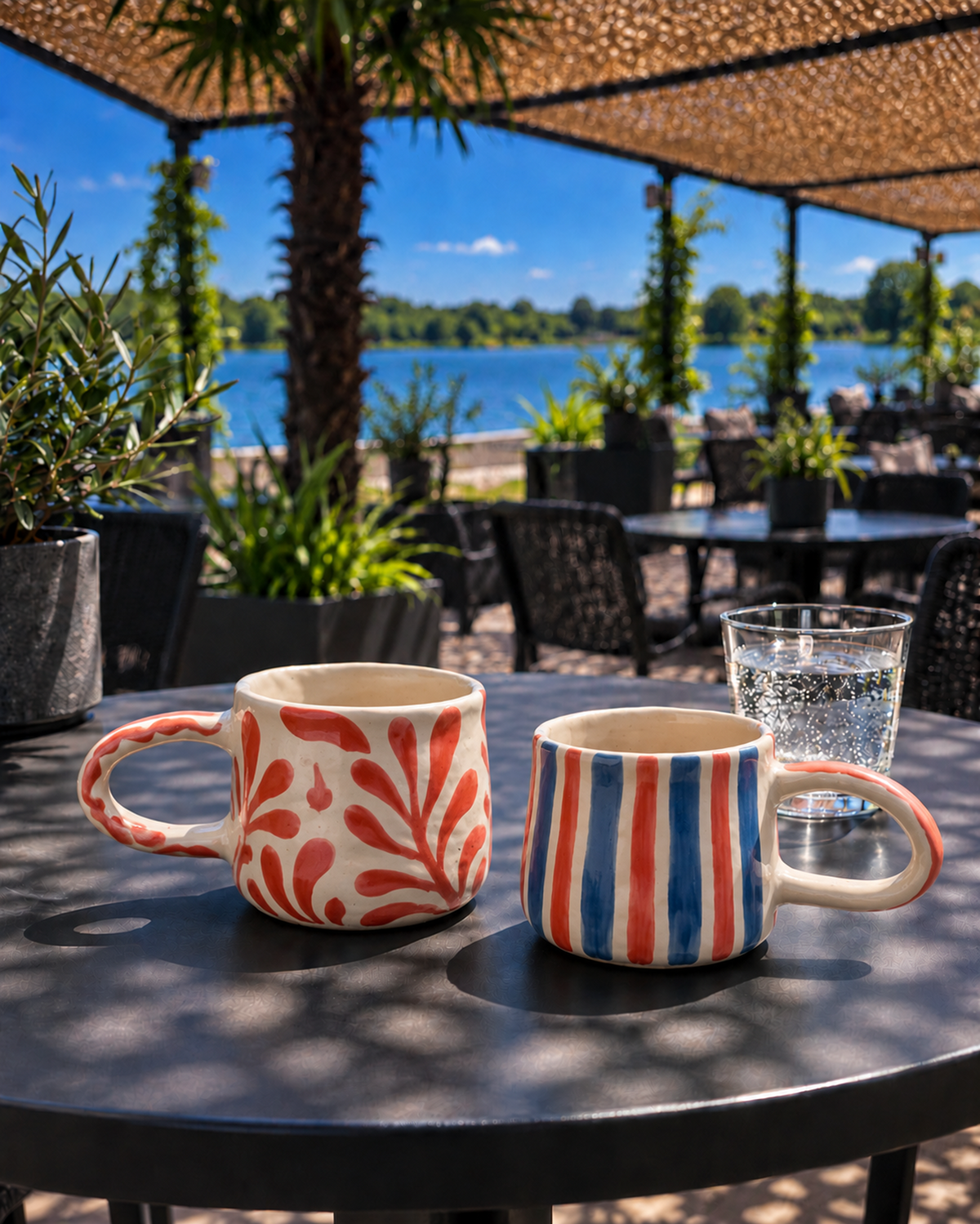 Aquarius Clay Club - Ceramic cups & plates workshop at Jarun Lake