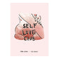 Postcard "Self-love club"