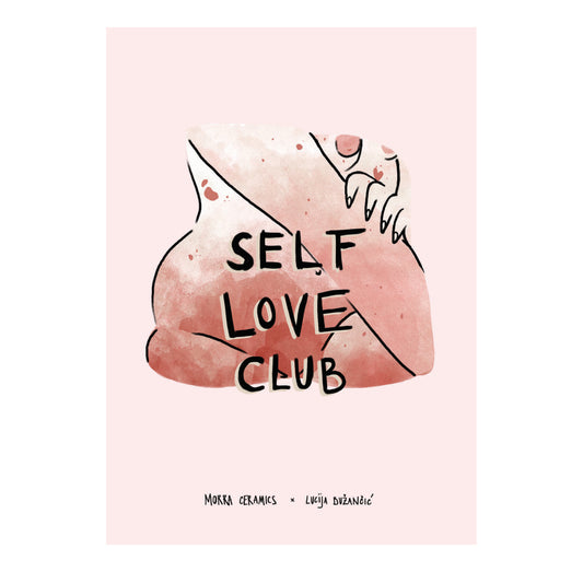 Postcard "Self-love club"