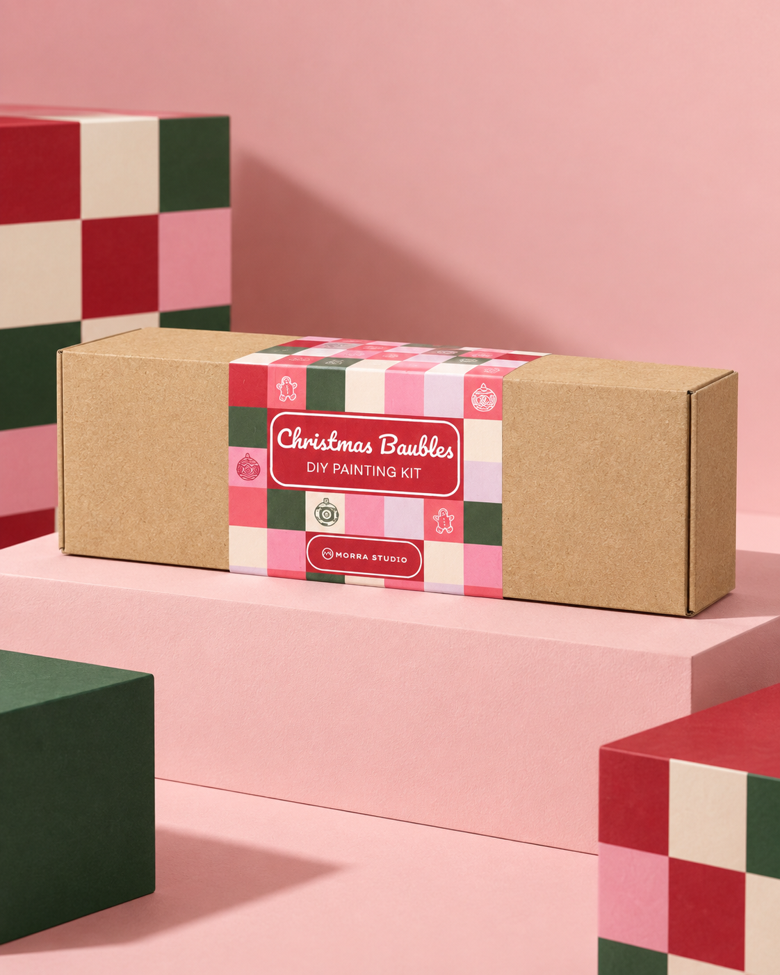 CHRISTMAS BAUBLES PAINTING KIT