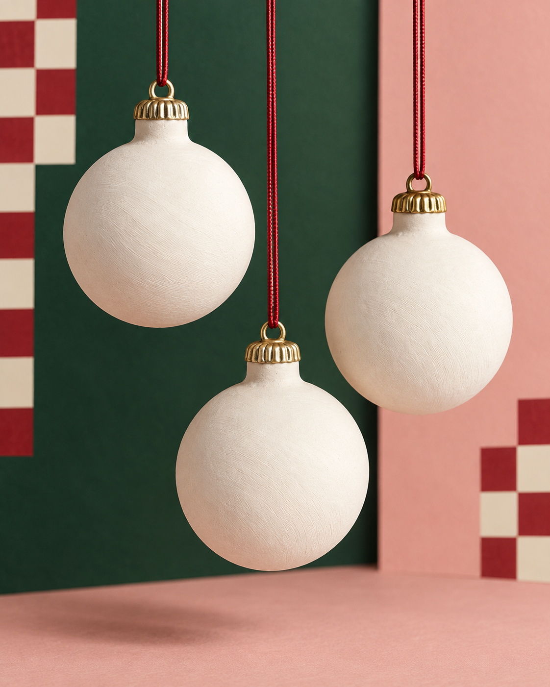 CHRISTMAS BAUBLES PAINTING KIT