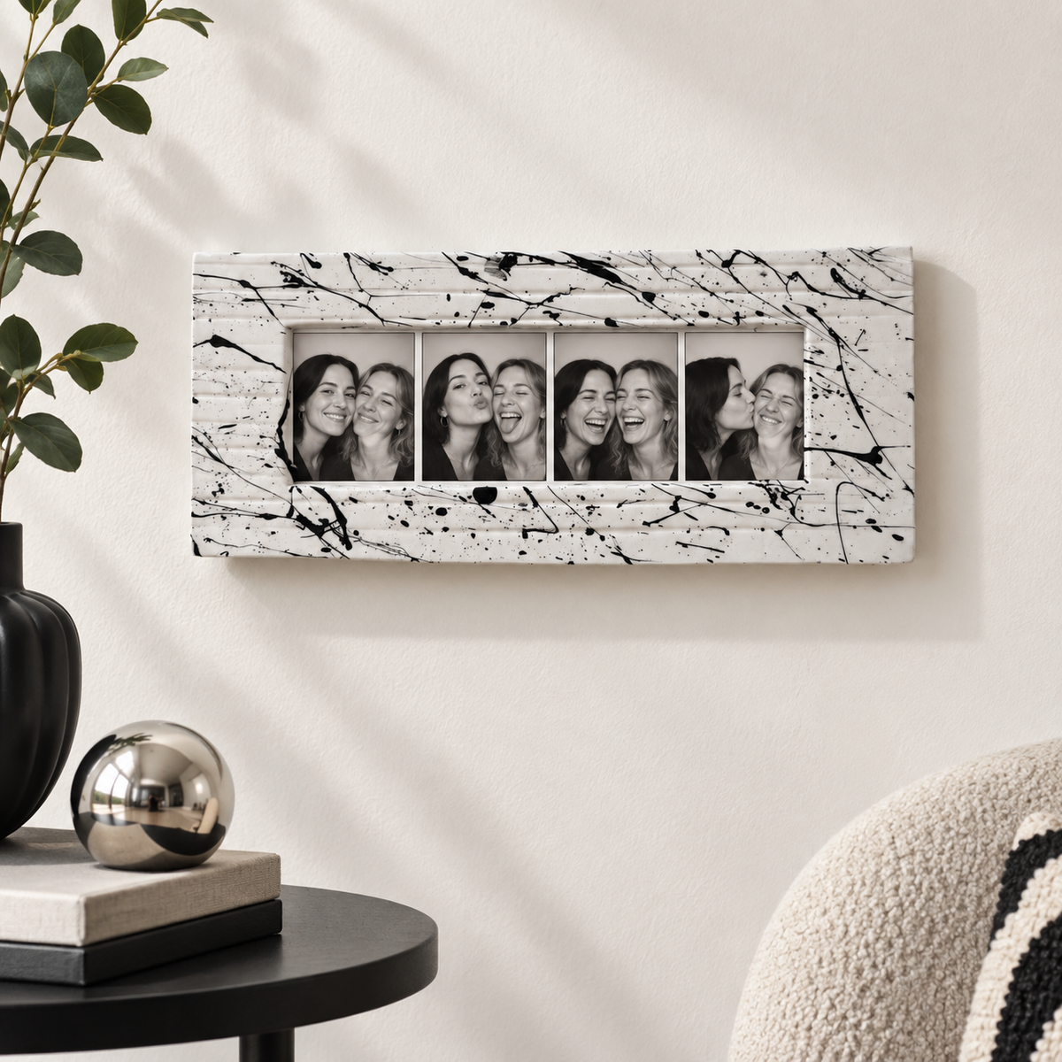 Ceramic photo frames