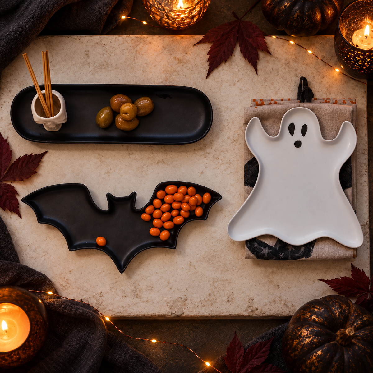 Halloween edition: Cup & plate | workshop