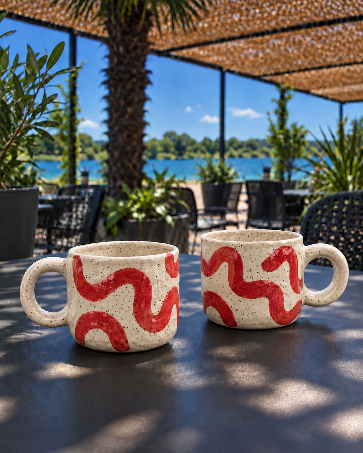 Aquarius Clay Club - Ceramic cups & plates workshop at Jarun Lake