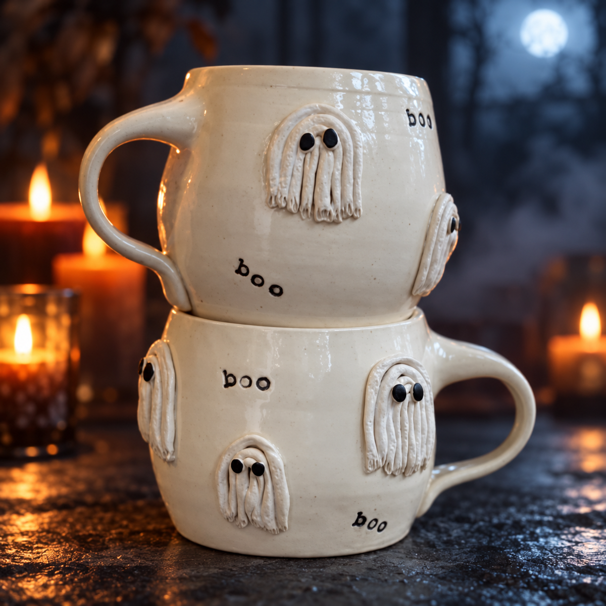 Halloween edition: Cup & plate | workshop