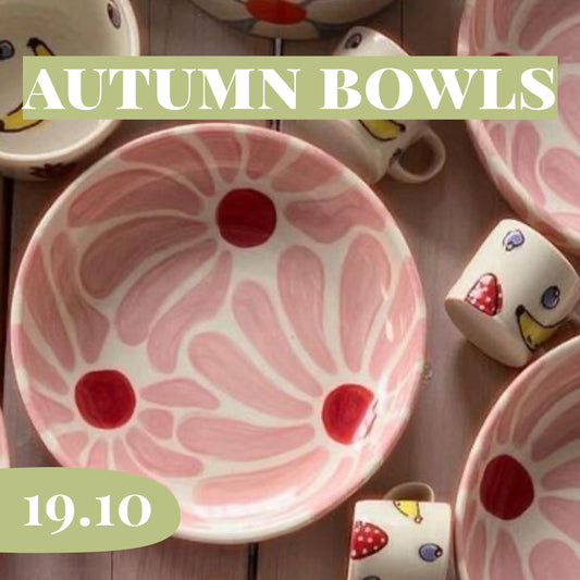 Clay & Wine: Autumn bowls | workshop