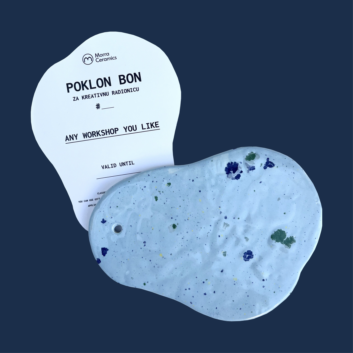 Odaberite dizajn keramičkih pločica za svoju fizičku darovnu karticu