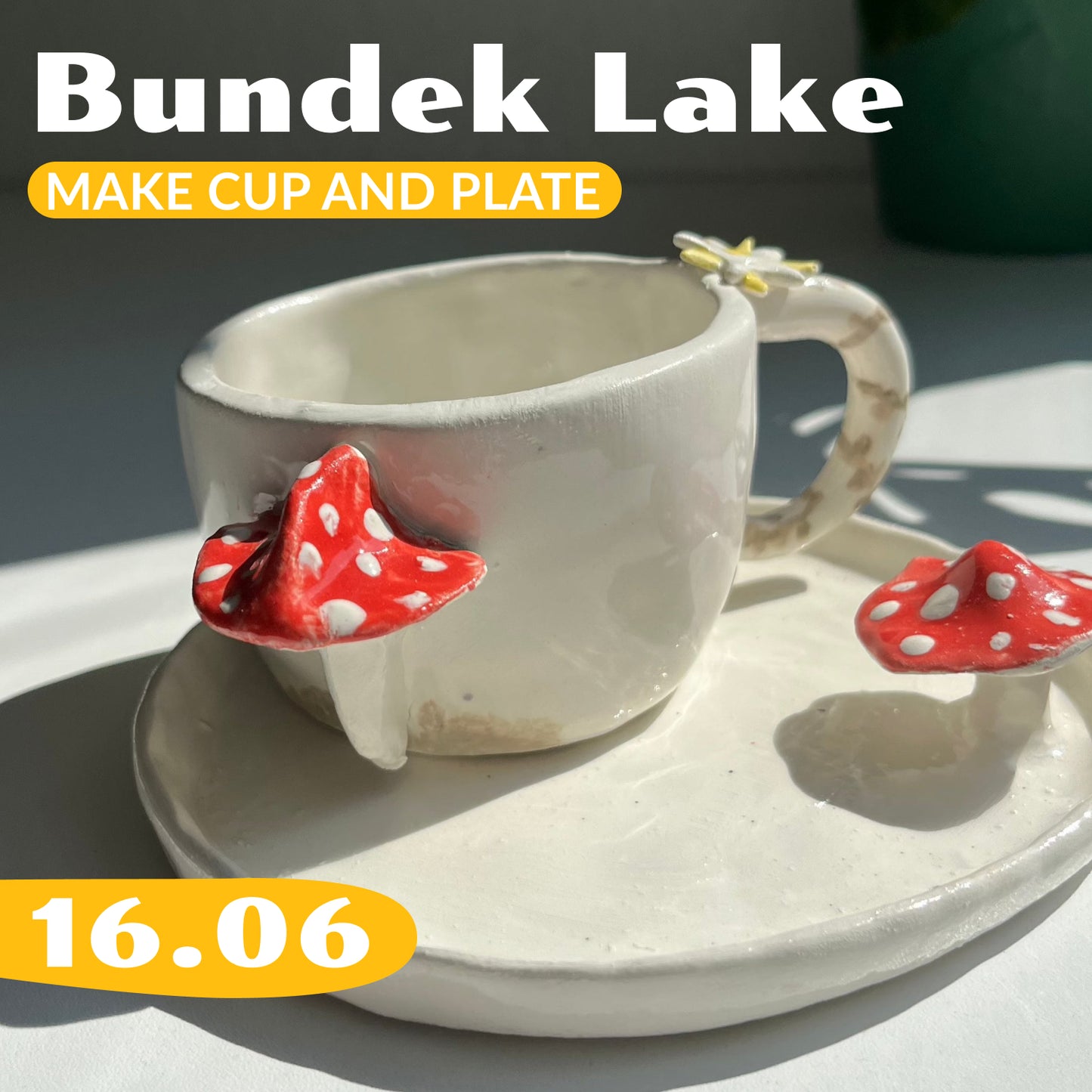 Set of Cup & Plate Workshop | Pop Up in Bundek Park | 16.06