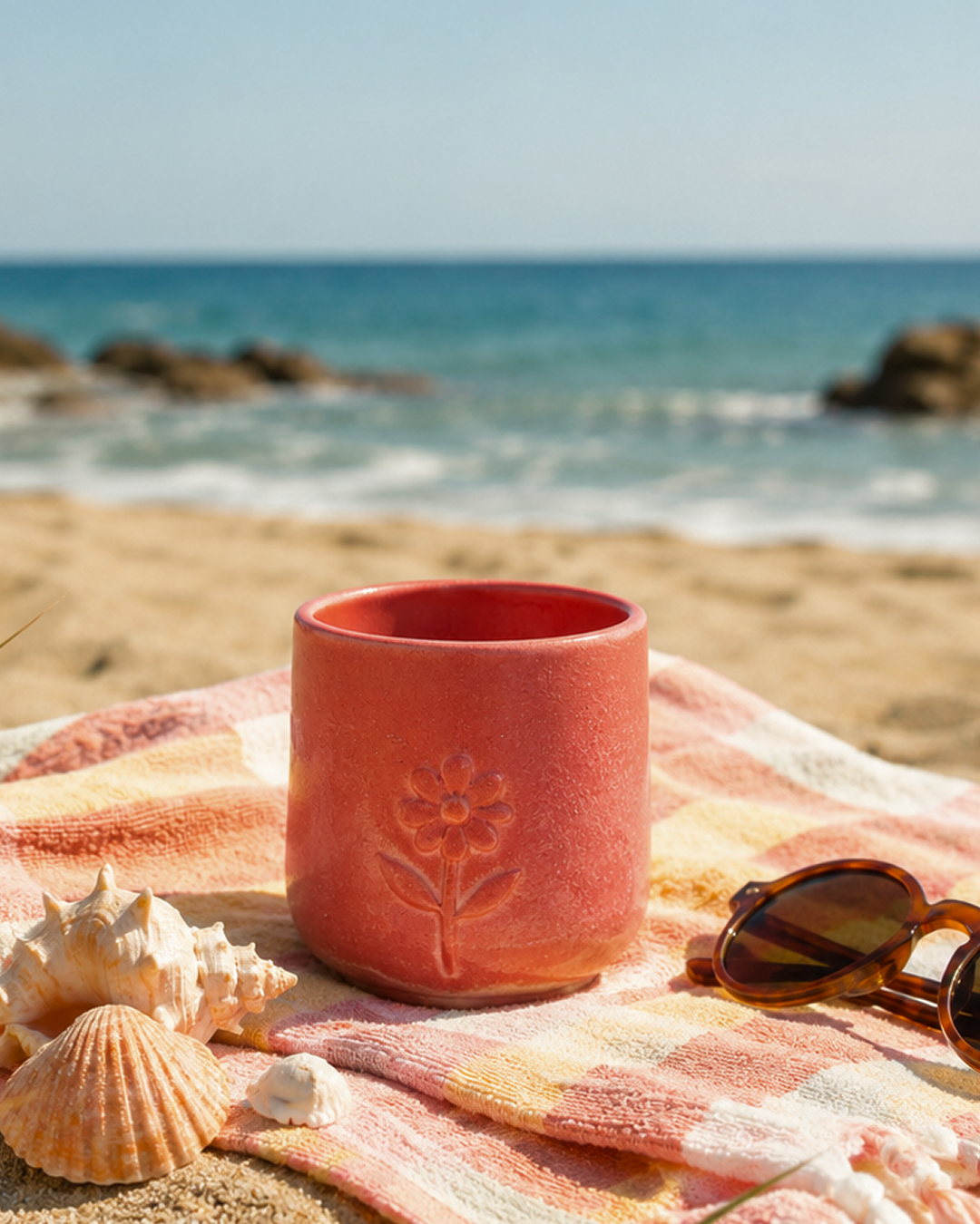 Beach, please! i puno vina 🍷🌞 - Ceramic cups & plates workshop at Bundek Park