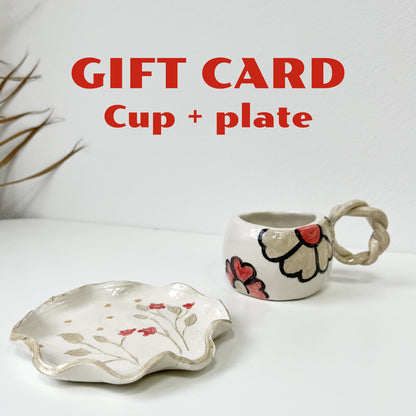 Keramička radionica Poklon kartica (fizička)