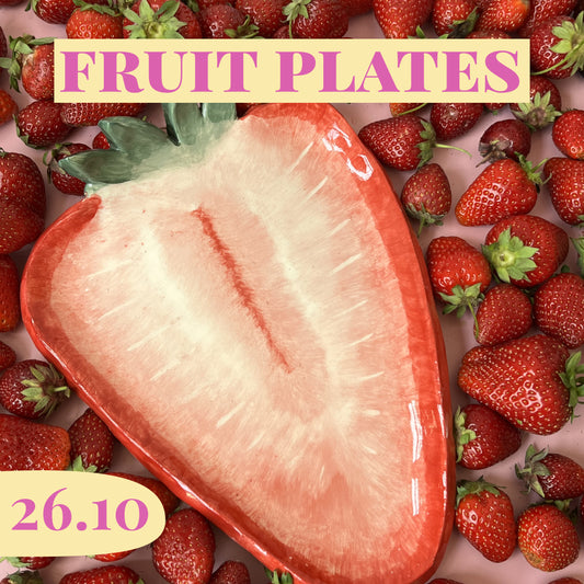 Clay & Wine: Fruit plates | workshop