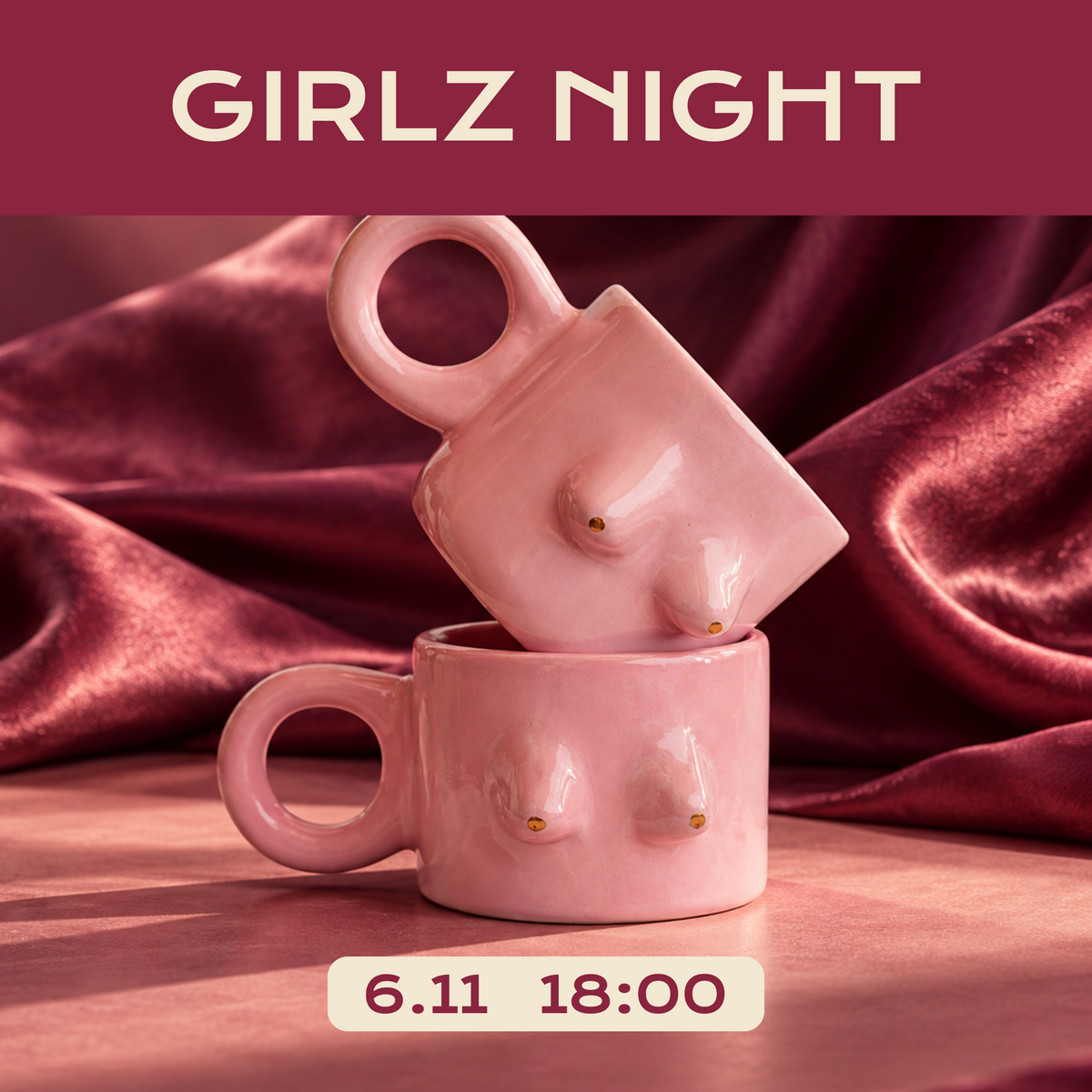Girlz Night 🍷– Make cups & plates