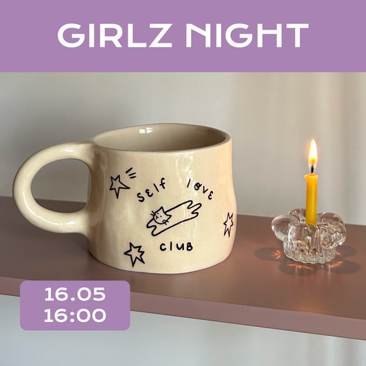 Girlz Night 🍷– Make cups & plates – 16.05