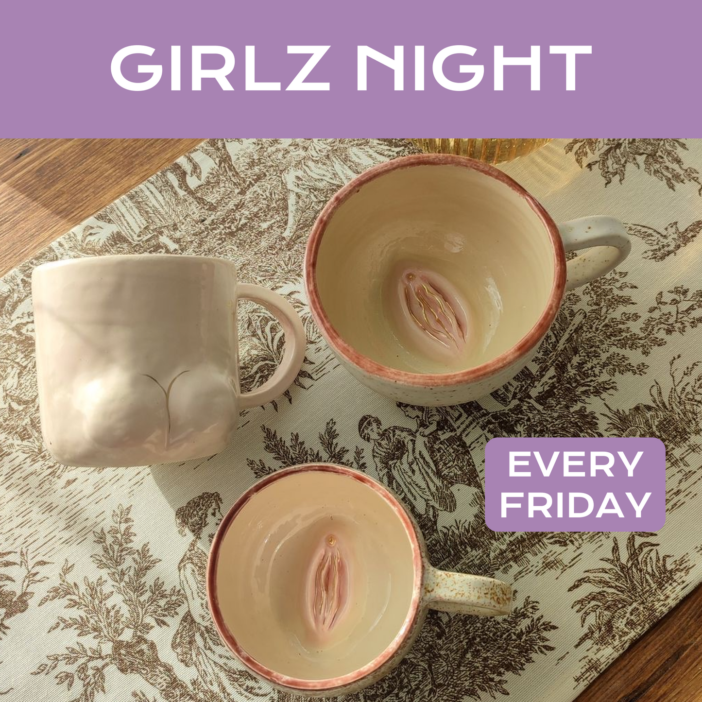 Girlz Night 🍷– Make cups & plates