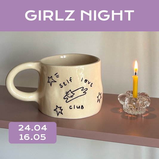 Girlz Night 🍷– Make cups & plates – 24.04 | 16.05