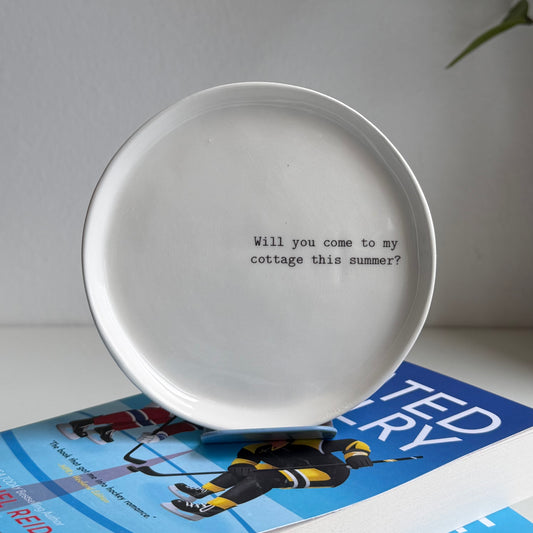 [PRE ORDER] Heated plate Will you come to my cottage this summer