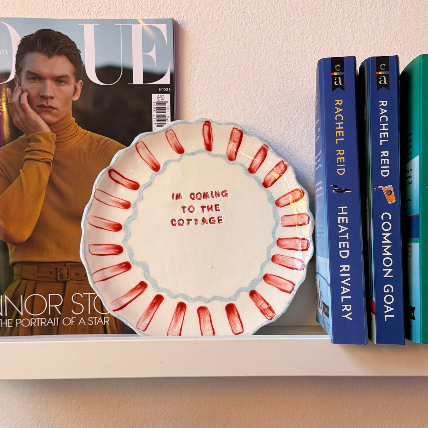 Radionica keramičkih tanjura Heated Rivalry 🔥