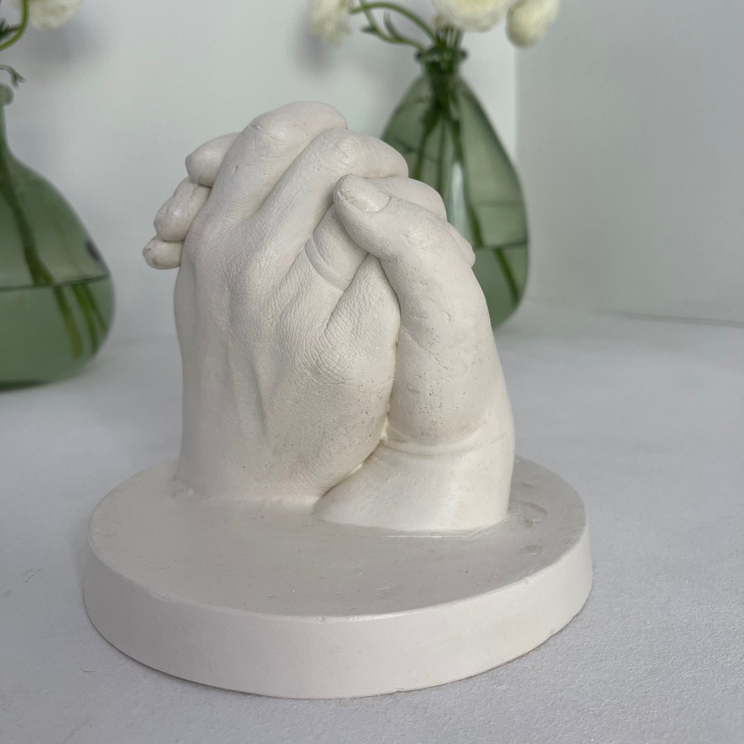 Hands sculpture | Plaster workshop