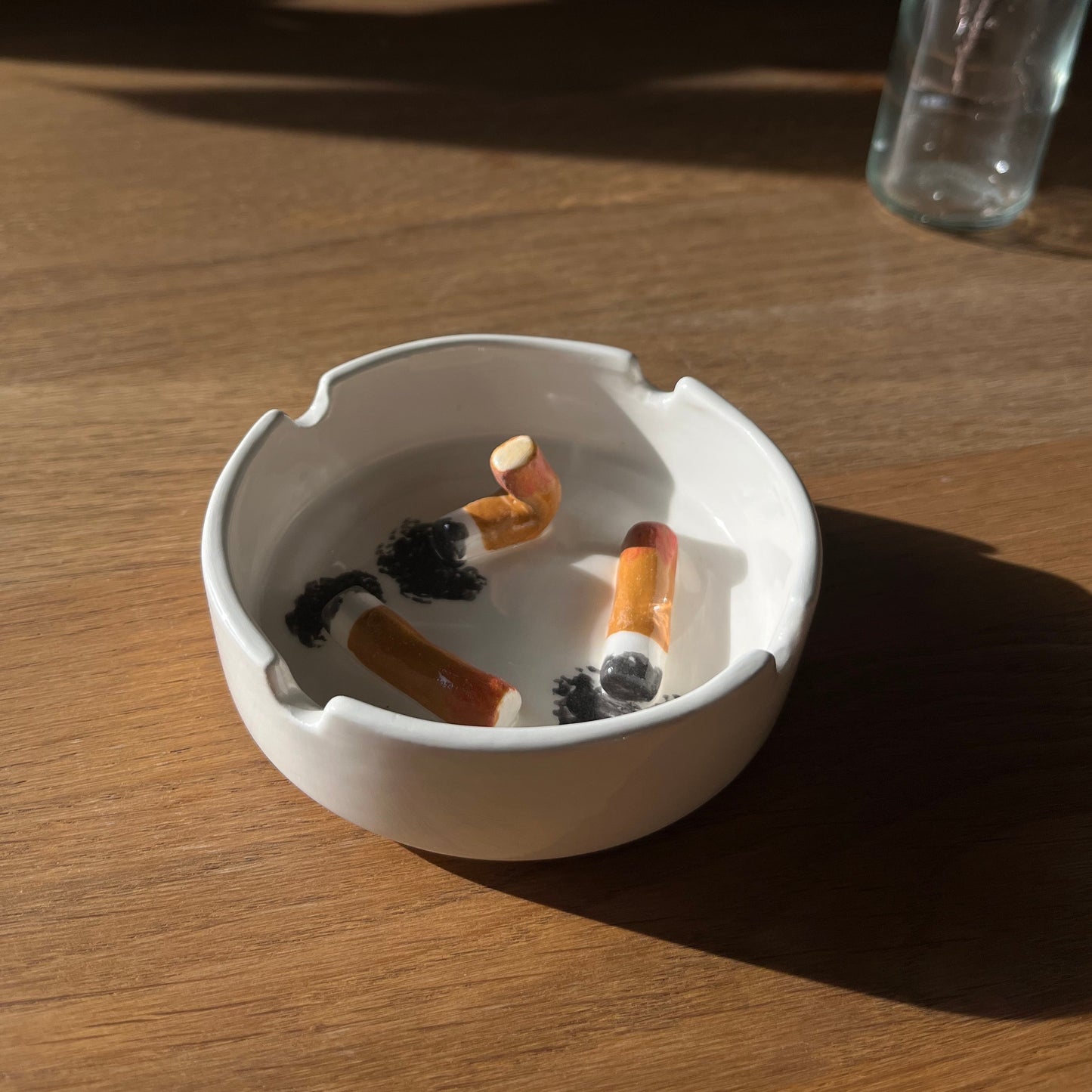 Ashtray/accessory holder full of cigarettes #5