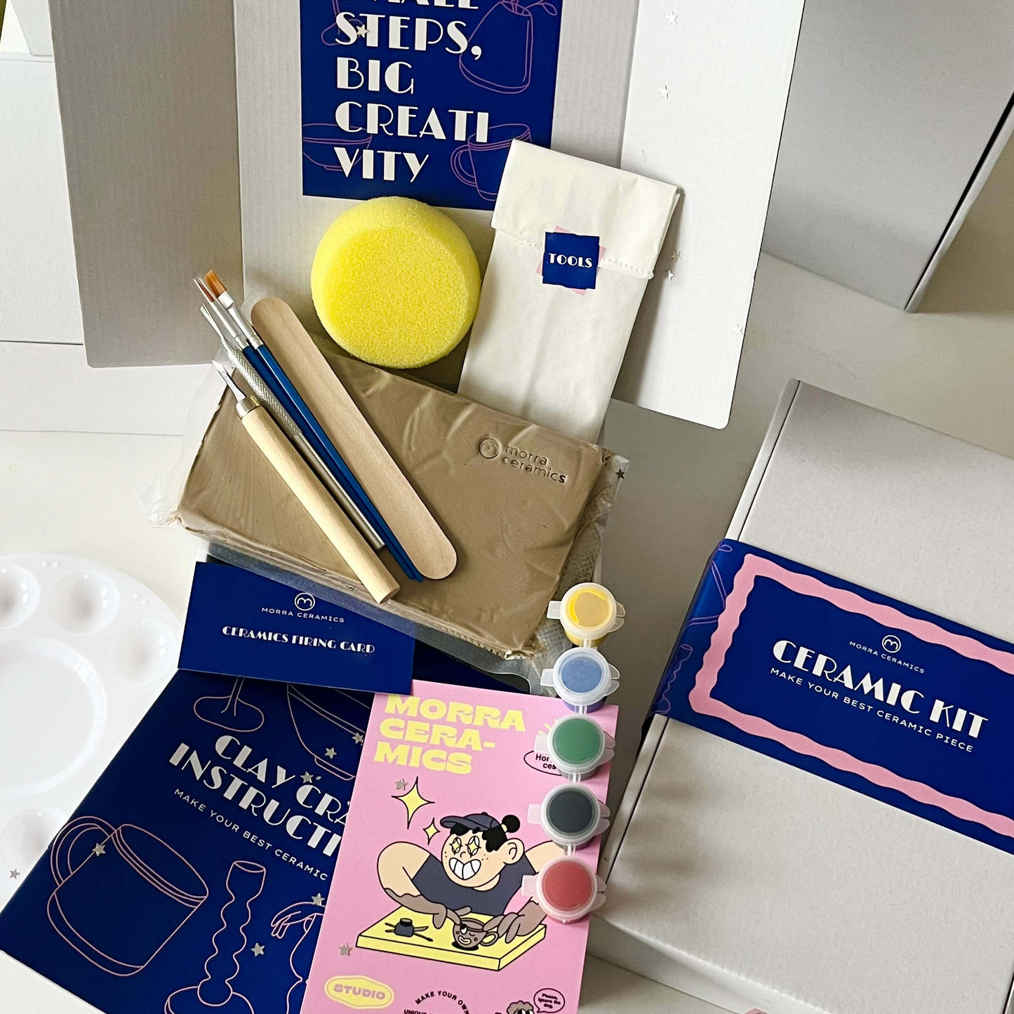 Morra Ceramic Kit | DIY pottery kit