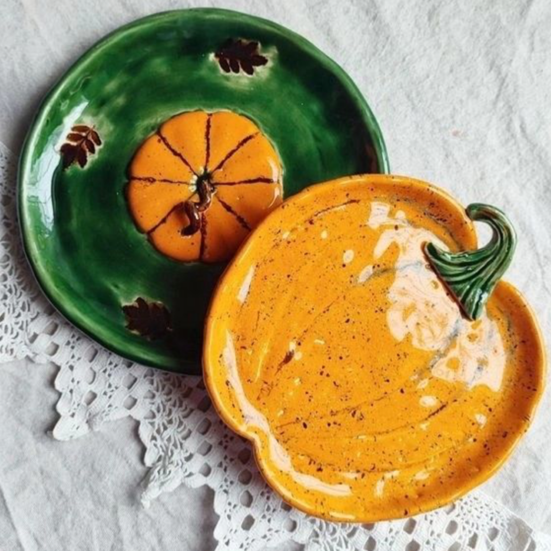 Halloween plates | Clay & Wine workshop