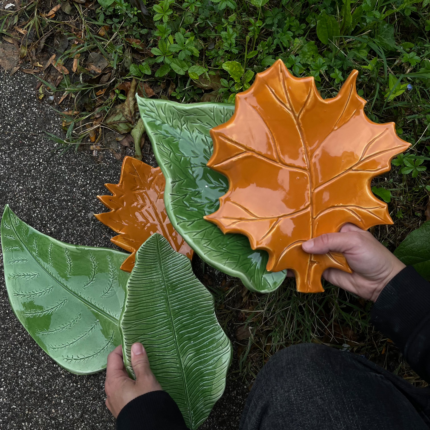 Clay & Wine: Leaf plates | workshop