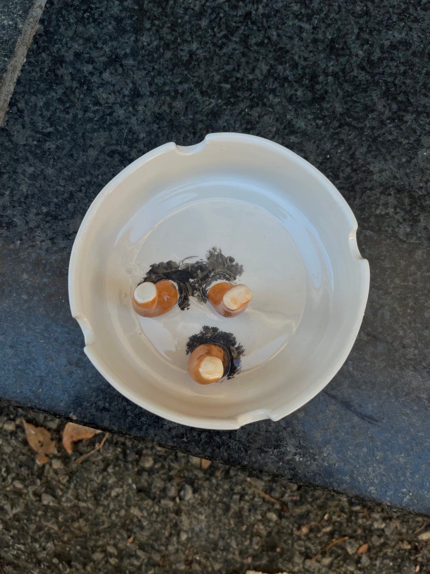 Ashtray/accessory holder full of cigarettes #1