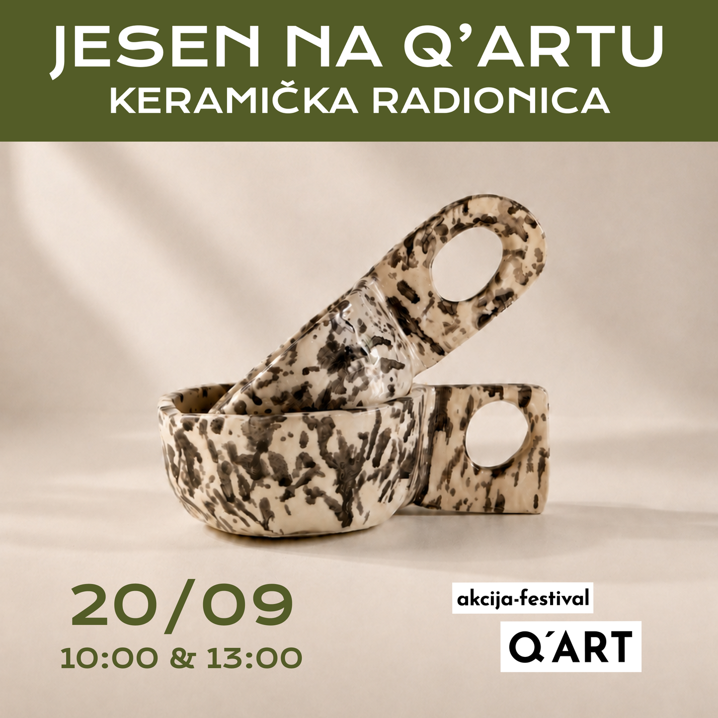 Set od 2 šalice | Projekt Ilica: Q'ART