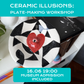🔮 Ceramic Illusions: Plate-Making Workshop + Museum visit