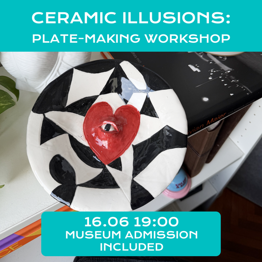 🔮 Ceramic Illusions: Plate-Making Workshop + Museum visit