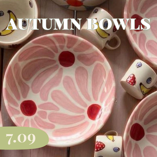 Clay & Wine: Autumn bowls | workshop