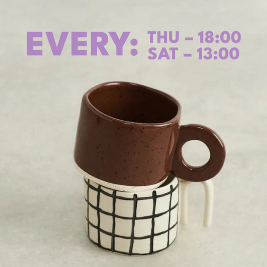 Clay & Wine: Set of 2 cups | workshop